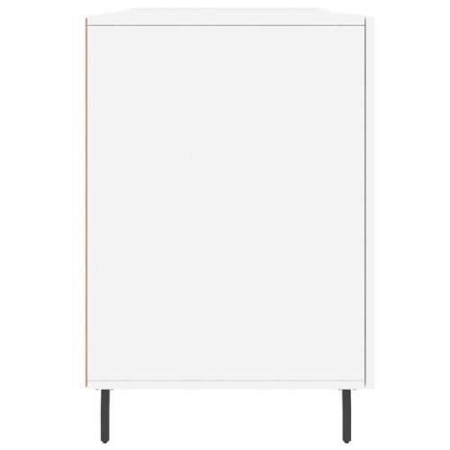Radni stol bijeli 140 x 50 x 75 cm od konstruiranog drva - Bijela Cijena