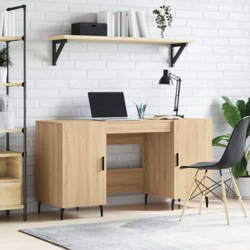 Radni stol boja hrasta sonome 140x50x75 cm konstruirano drvo - sonoma hrast Cijena