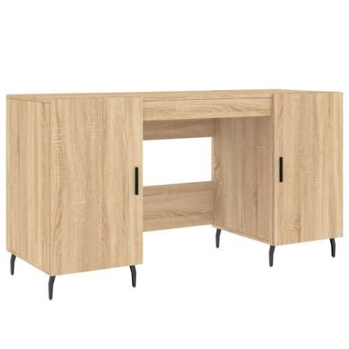 Radni stol boja hrasta sonome 140x50x75 cm konstruirano drvo - sonoma hrast Cijena