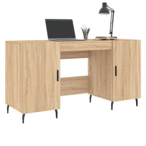 Radni stol boja hrasta sonome 140x50x75 cm konstruirano drvo - sonoma hrast Cijena