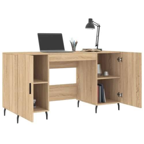 Radni stol boja hrasta sonome 140x50x75 cm konstruirano drvo - sonoma hrast Cijena