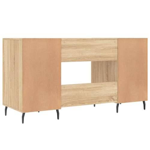 Radni stol boja hrasta sonome 140x50x75 cm konstruirano drvo - sonoma hrast Cijena