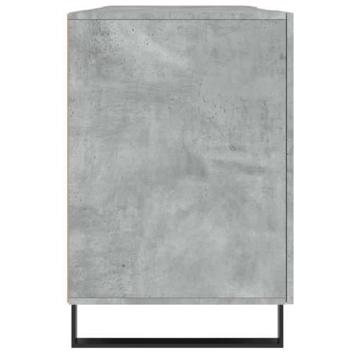 Radni stol boja betona 140 x 50 x 75 cm od konstruiranog drva - Beton siva Cijena