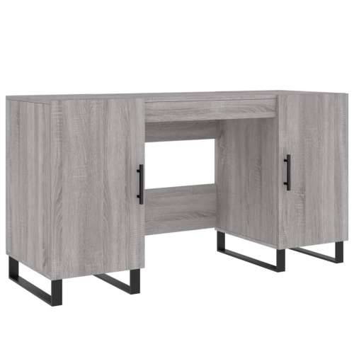Radni stol boja hrasta sonome 140x50x75 cm konstruirano drvo - Sivi hrast sonoma Cijena
