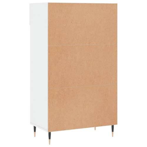 Ormarić za cipele sjajni bijeli 60x35x105 cm konstruirano drvo - Visoko sjajno bijela 1 Cijena