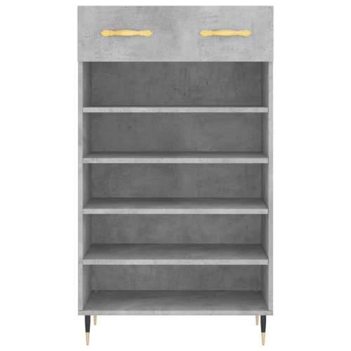Ormarić za cipele boja betona 60x35x105 cm konstruirano drvo - Beton siva 1 Cijena
