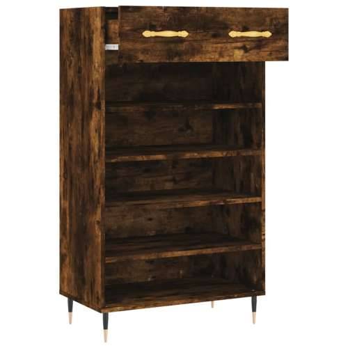 Ormarić za cipele boja hrasta 60x35x105 cm konstruirano drvo - Dimljeni hrast 1 Cijena