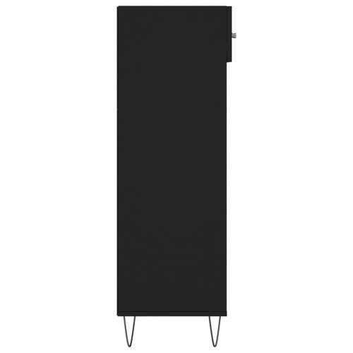 Ormarić za cipele crni 60 x 35 x 105 cm od konstruiranog drva - Crna 1 Cijena
