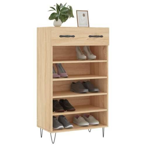 Ormarić za cipele boja hrasta 60x35x105 cm konstruirano drvo - sonoma hrast 1 Cijena