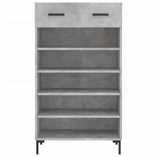 Ormarić za cipele boja betona 60x35x105 cm konstruirano drvo - Beton siva 1 Cijena
