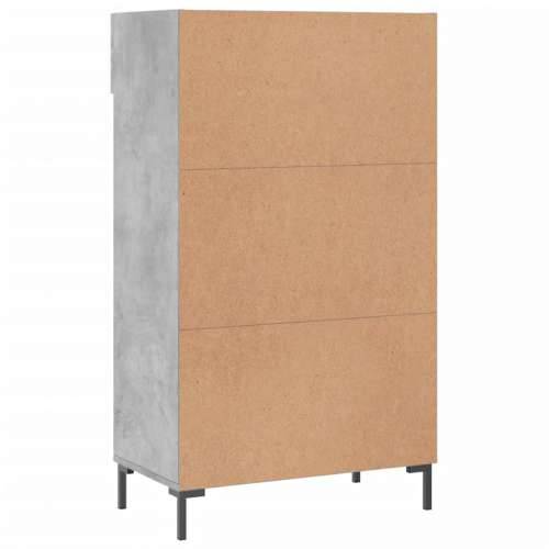 Ormarić za cipele boja betona 60x35x105 cm konstruirano drvo - Beton siva 1 Cijena