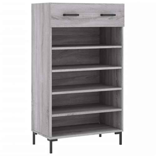 Ormarić za cipele boja hrasta 60x35x105 cm konstruirano drvo - Sivi hrast sonoma 1 Cijena