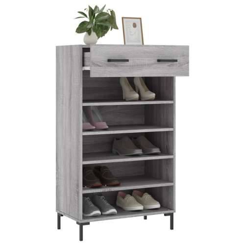 Ormarić za cipele boja hrasta 60x35x105 cm konstruirano drvo - Sivi hrast sonoma 1 Cijena