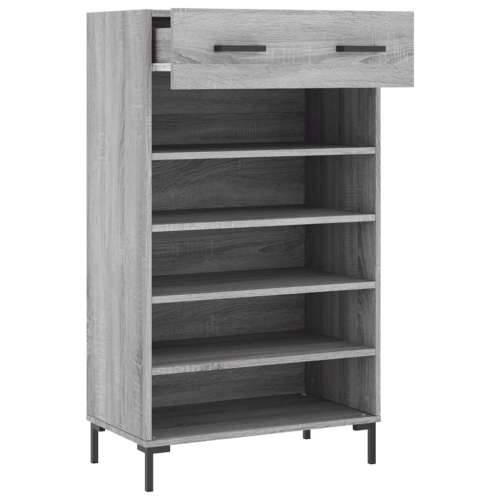 Ormarić za cipele boja hrasta 60x35x105 cm konstruirano drvo - Sivi hrast sonoma 1 Cijena