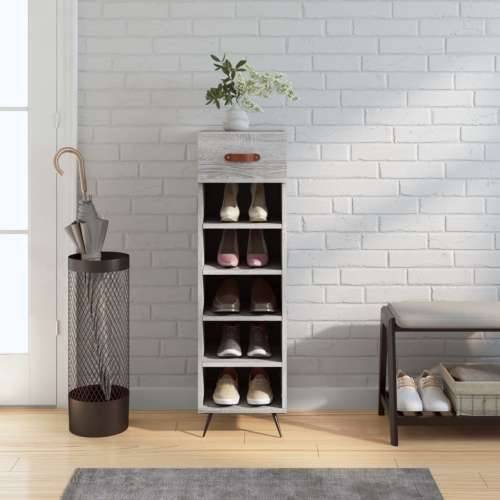 Ormarić za cipele boja hrasta 30x35x105 cm konstruirano drvo - Sivi hrast sonoma 1 Cijena