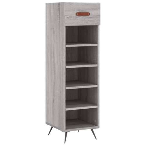 Ormarić za cipele boja hrasta 30x35x105 cm konstruirano drvo - Sivi hrast sonoma 1 Cijena