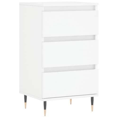 Komoda bijela 40 x 35 x 70 cm od konstruiranog drva - Bijela 1 Cijena