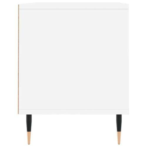 TV ormarić bijeli 100 x 34,5 x 44,5 cm od konstruiranog drva - Bijela 1 Cijena