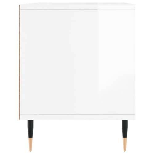 TV ormarić sjajni bijeli 100x34,5x44,5 cm od konstruiranog drva - Visoko sjajno bijela 1 Cijena