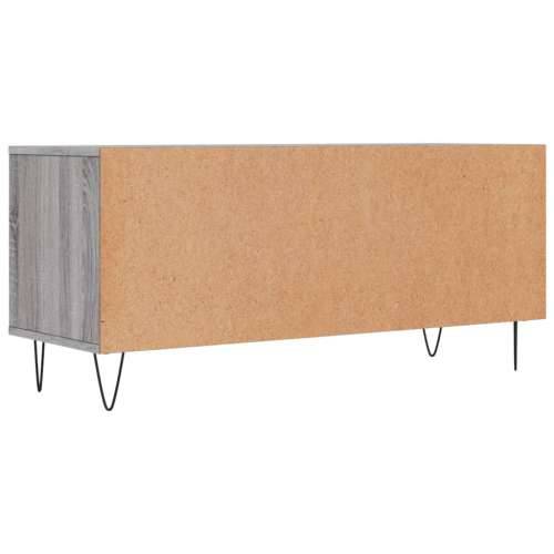 TV ormarić sivi Sonoma 100x34,5x44,5cm konstruirano drvo - Sivi hrast sonoma 1 Cijena