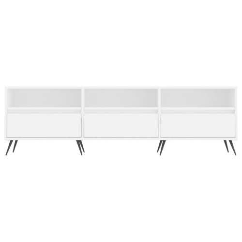 TV ormarić bijeli 150x30x44,5 cm od konstruiranog drva - Bijela 1 Cijena