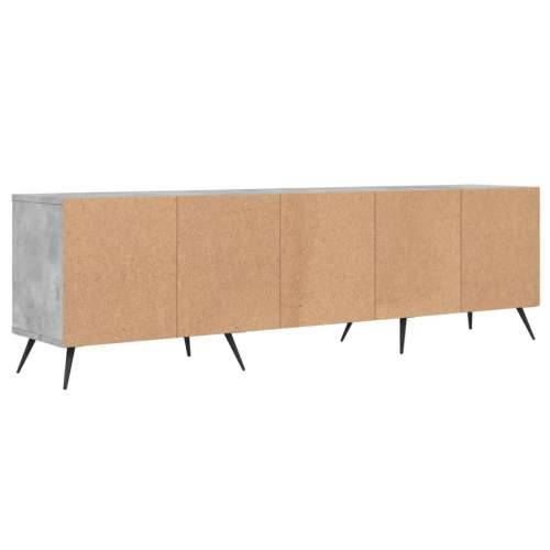 TV ormarić boja betona 150x30x44,5 cm od konstruiranog drva - Beton siva 1 Cijena