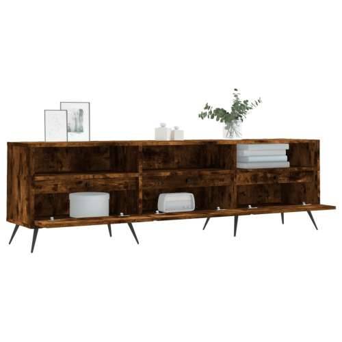 TV ormarić boja dimljenog hrasta 150x30x44,5 cm - Dimljeni hrast 1 Cijena