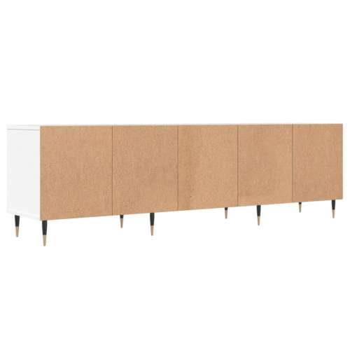 TV ormarić bijeli 150x30x44,5 cm od konstruiranog drva - Bijela 1 Cijena