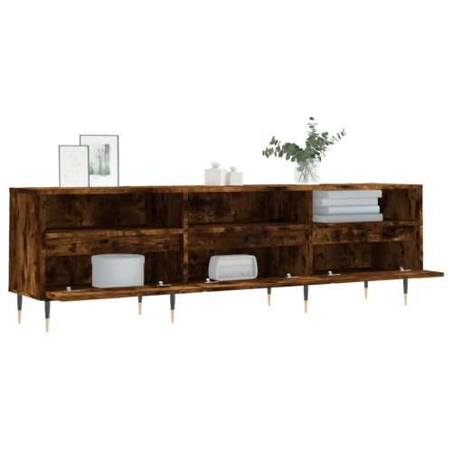 TV ormarić boja dimljenog hrasta 150x30x44,5 cm - Dimljeni hrast 1 Cijena