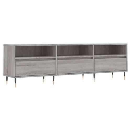 TV ormarić boja hrasta sonome 150x30x44,5 cm konstruirano drvo - Sivi hrast sonoma 1 Cijena