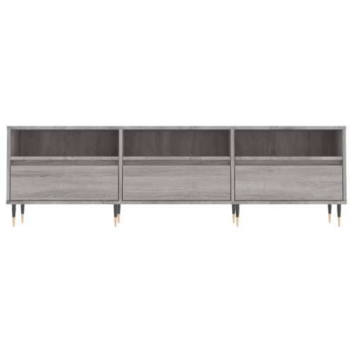 TV ormarić boja hrasta sonome 150x30x44,5 cm konstruirano drvo - Sivi hrast sonoma 1 Cijena