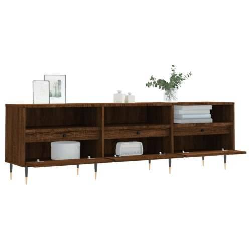 TV ormarić smeđa boja hrasta 150x30x44,5 cm konstruirano drvo - Smeđi hrast 1 Cijena