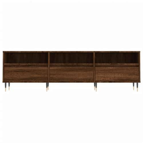 TV ormarić smeđa boja hrasta 150x30x44,5 cm konstruirano drvo - Smeđi hrast 1 Cijena