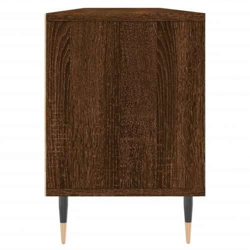 TV ormarić smeđa boja hrasta 150x30x44,5 cm konstruirano drvo - Smeđi hrast 1 Cijena