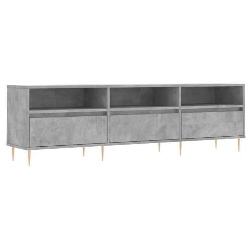 TV ormarić boja betona 150x30x44,5 cm od konstruiranog drva - Beton siva 1 Cijena