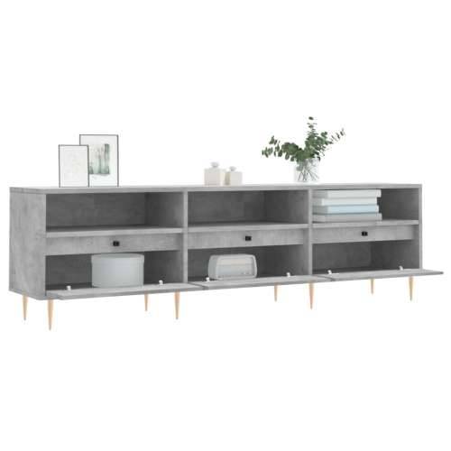 TV ormarić boja betona 150x30x44,5 cm od konstruiranog drva - Beton siva 1 Cijena
