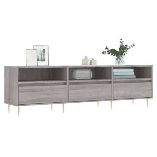 TV ormarić boja hrasta sonome 150x30x44,5 cm konstruirano drvo - Sivi hrast sonoma 1 Cijena