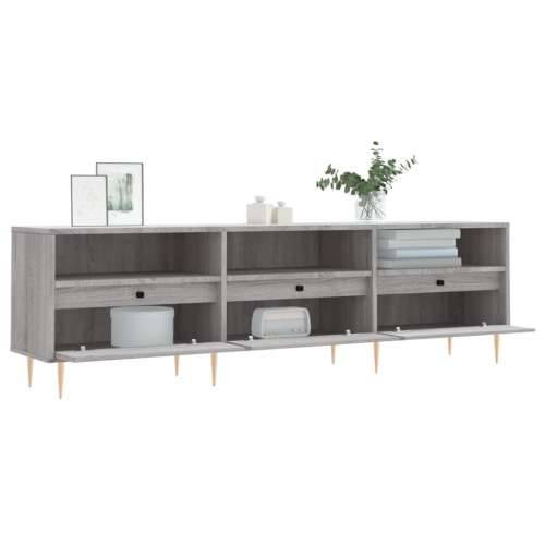 TV ormarić boja hrasta sonome 150x30x44,5 cm konstruirano drvo - Sivi hrast sonoma 1 Cijena
