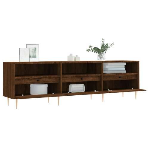 TV ormarić smeđa boja hrasta 150x30x44,5 cm konstruirano drvo - Smeđi hrast 1 Cijena