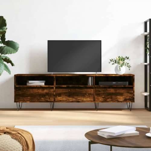 TV ormarić boja dimljenog hrasta 150x30x44,5 cm - Dimljeni hrast 1 Cijena