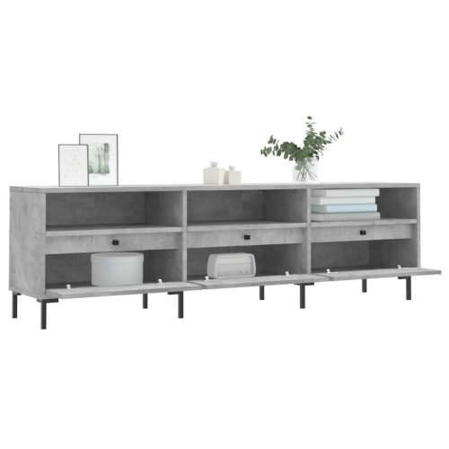 TV ormarić boja betona 150x30x44,5 cm od konstruiranog drva - Beton siva 1 Cijena