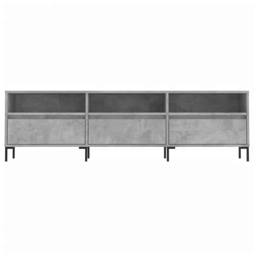 TV ormarić boja betona 150x30x44,5 cm od konstruiranog drva - Beton siva 1 Cijena