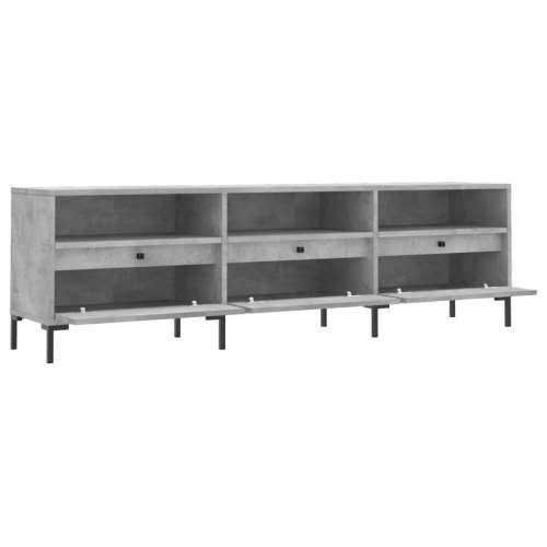 TV ormarić boja betona 150x30x44,5 cm od konstruiranog drva - Beton siva 1 Cijena