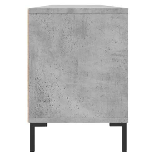 TV ormarić boja betona 150x30x44,5 cm od konstruiranog drva - Beton siva 1 Cijena