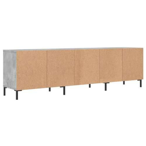 TV ormarić boja betona 150x30x44,5 cm od konstruiranog drva - Beton siva 1 Cijena
