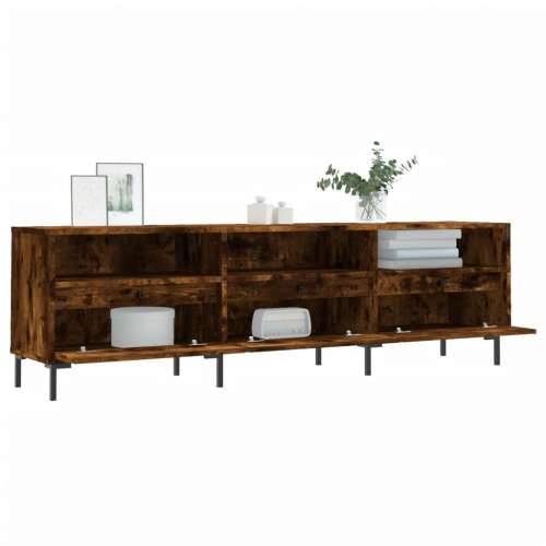 TV ormarić boja dimljenog hrasta 150x30x44,5 cm - Dimljeni hrast 1 Cijena