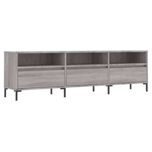 TV ormarić boja hrasta sonome 150x30x44,5 cm konstruirano drvo - Sivi hrast sonoma 1 Cijena