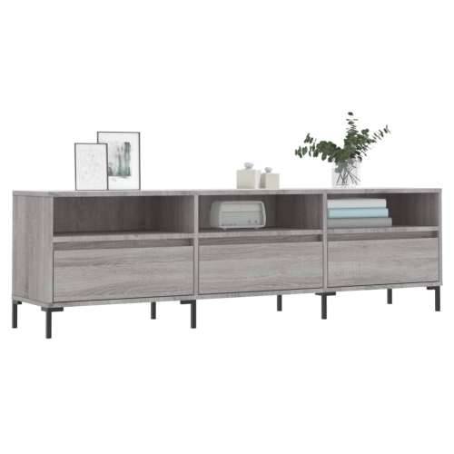 TV ormarić boja hrasta sonome 150x30x44,5 cm konstruirano drvo - Sivi hrast sonoma 1 Cijena