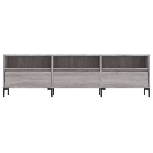 TV ormarić boja hrasta sonome 150x30x44,5 cm konstruirano drvo - Sivi hrast sonoma 1 Cijena
