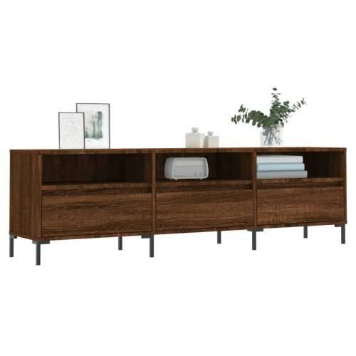 TV ormarić smeđa boja hrasta 150x30x44,5 cm konstruirano drvo - Smeđi hrast 1 Cijena